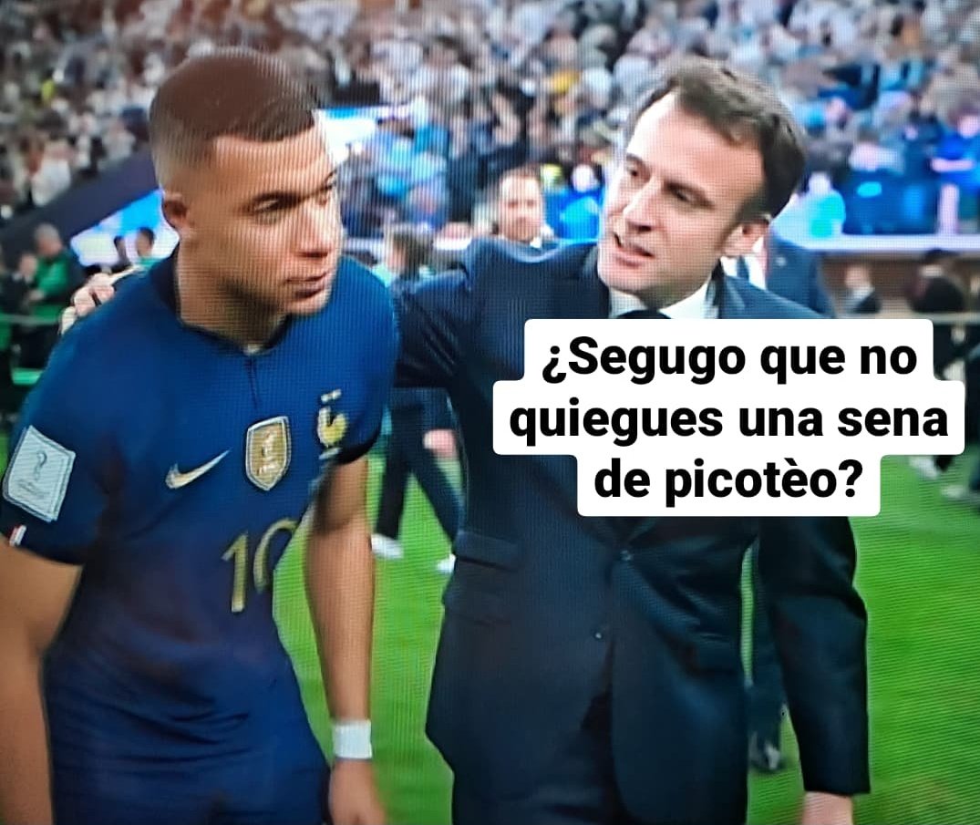 Macron, ahora no...
