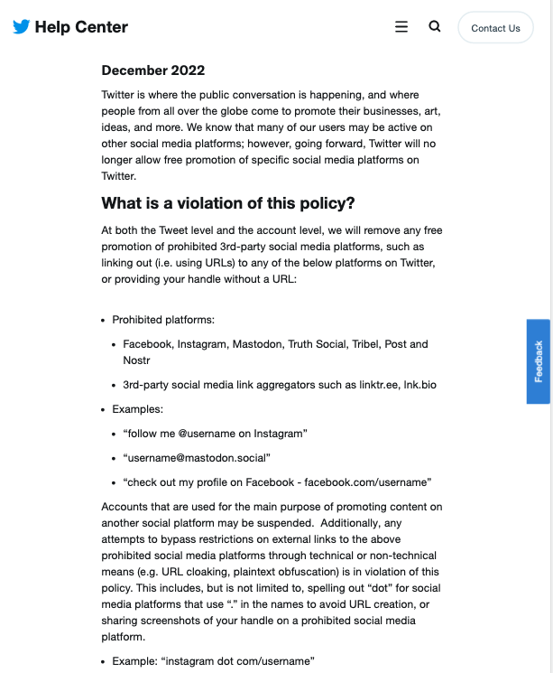 SamToland's tweet photo. Twitter is not a public square, it is a personal fiefdom.

Pick one of the three first platforms, and set up around account. There are tools to migrate your followers.

Get off with your social graph while you still can.

#IrishTwitter https://t.co/aZrNoDWn5e