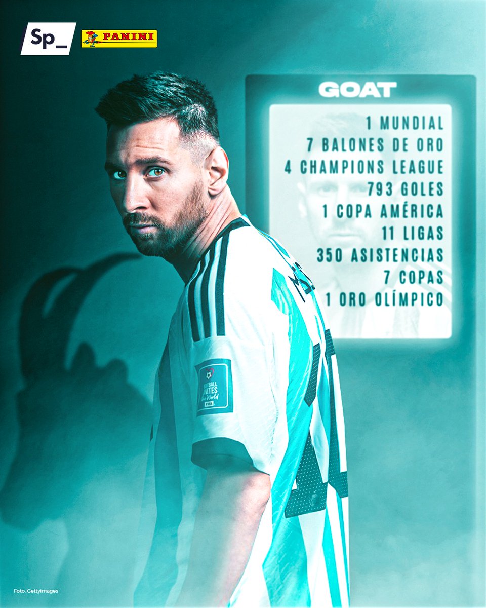 🐐 Lionel Andrés Messi Cuccittini.
