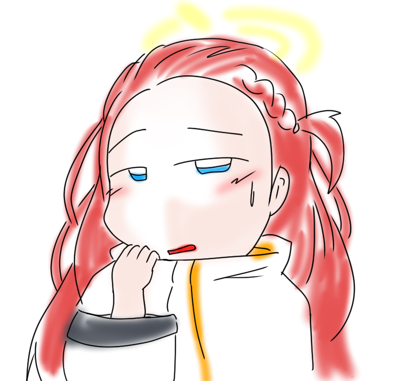 「ぼく「ユズを描こう!!」ぼく「何十年もの間まず前髪からキャラクターを描くクセがつ」|Atra(Ys)のイラスト
