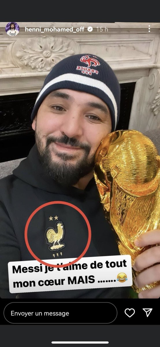 Nim0ld's tweet photo. Tout sa a cause de toi momo… #ARGFRA #ArgentinaVsFrance #FIFAWorldCup #FRA https://t.co/WgaAY5gBL5