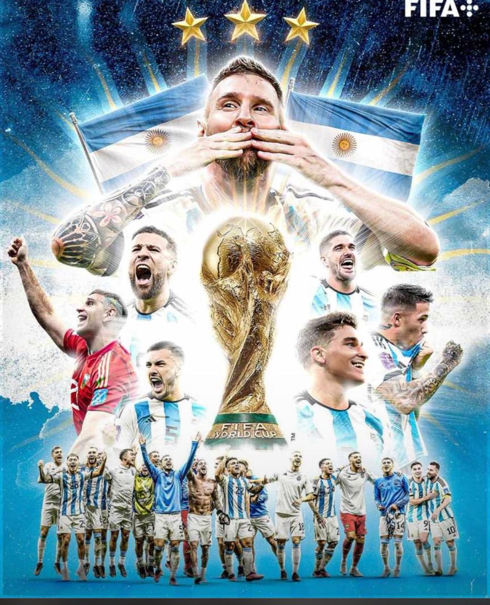 BeingJamshid's tweet photo. Congrats Argentina 🇦🇷 🤩🤩🤩🤩 FIFA22 അങ്ങെടുത്തു.

What a match !!! What a farewell for GOAT 🐐  Messi. Well played Mbappe!!! #dreamfinal #heartpumping   #argentina  #france #Messiah #FIFAWorldCup2022 #FIFAWorldCup https://t.co/zEnodsk2Px