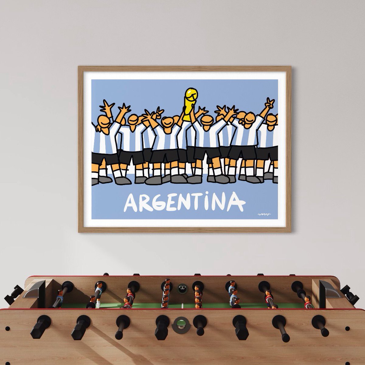 Callatelaboca's tweet image. ¡¡¡ENHORABUENA, ARGENTINA!!! ¡Felicidades, Messi! #FIFAWorldCup #ArgentinaVsFrance #ARGFRA