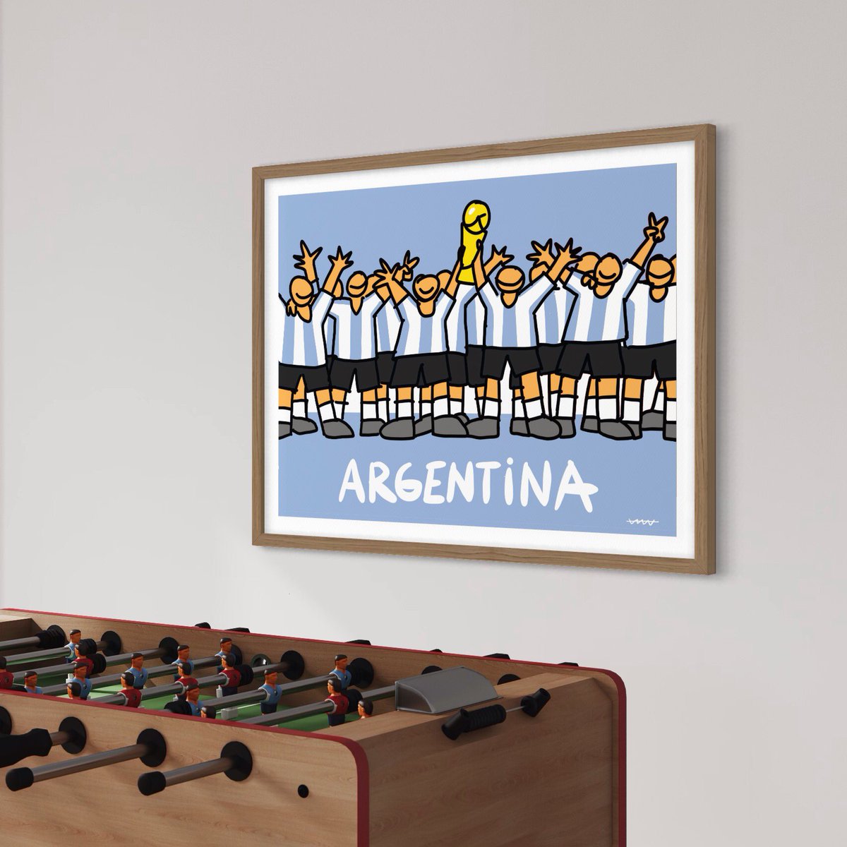 Callatelaboca's tweet image. ¡¡¡ENHORABUENA, ARGENTINA!!! ¡Felicidades, Messi! #FIFAWorldCup #ArgentinaVsFrance #ARGFRA
