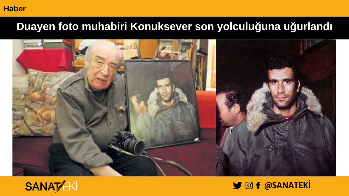sanateki's tweet photo. Gazeteci Vedat Yenerer (@VedatYenerer), Konuksever'in son yolculuğunda Sanat Eki'ne konuştu:

💬Yiğit bir gazeteciydi. Meslek olarak mükemmel bir gözdü. 💬Memleket tarihine, Kıbrıs tarihine damga vuracak fotoğrafları bizlere armağan etmiştir.

https://t.co/zXquRGNqOH https://t.co/rn3NU9Kc6s