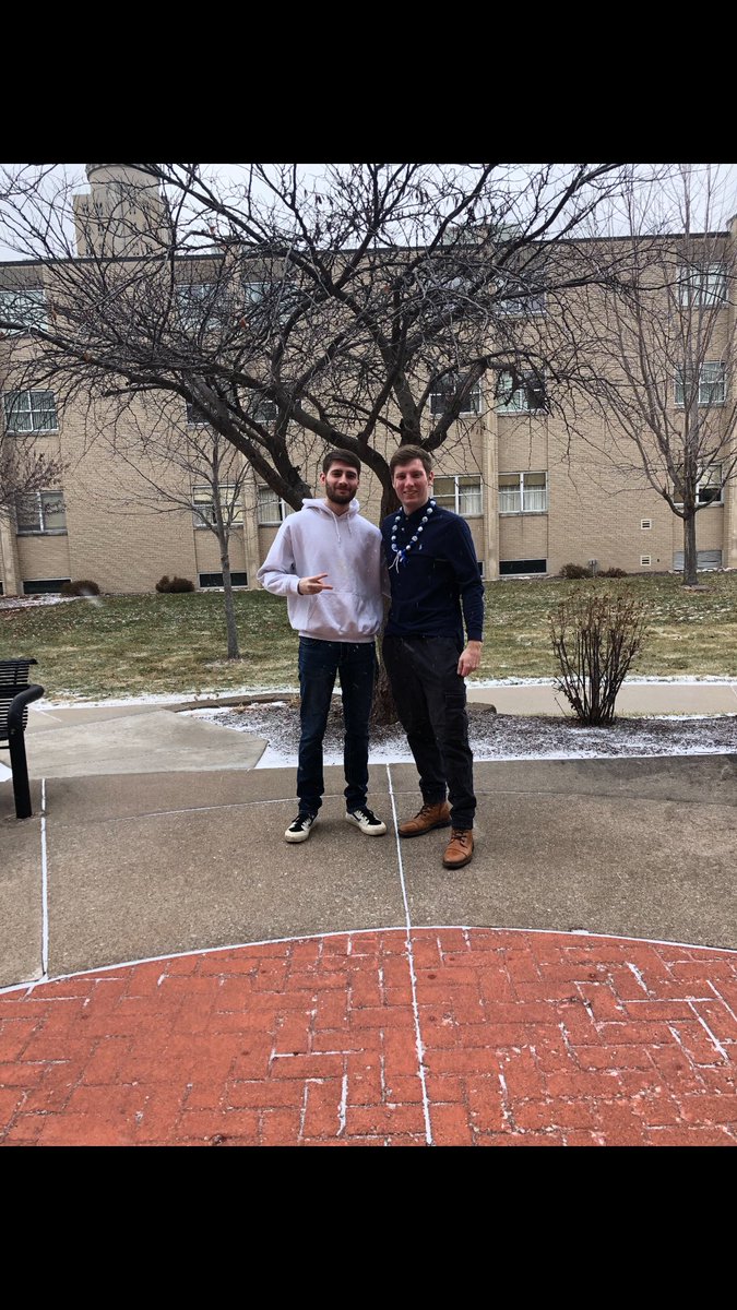 Sappy_US's tweet photo. Graduated yesterday from Saint Ambrose University not only with a degree; but with my life long friends beside me 🥳 

Thanks for being there through my education as friends &amp; family https://t.co/X7D93rkmaX
