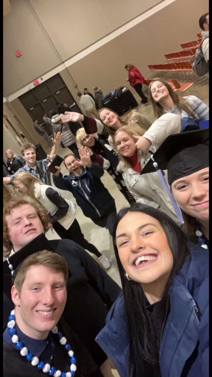 Sappy_US's tweet photo. Graduated yesterday from Saint Ambrose University not only with a degree; but with my life long friends beside me 🥳 

Thanks for being there through my education as friends &amp; family https://t.co/X7D93rkmaX