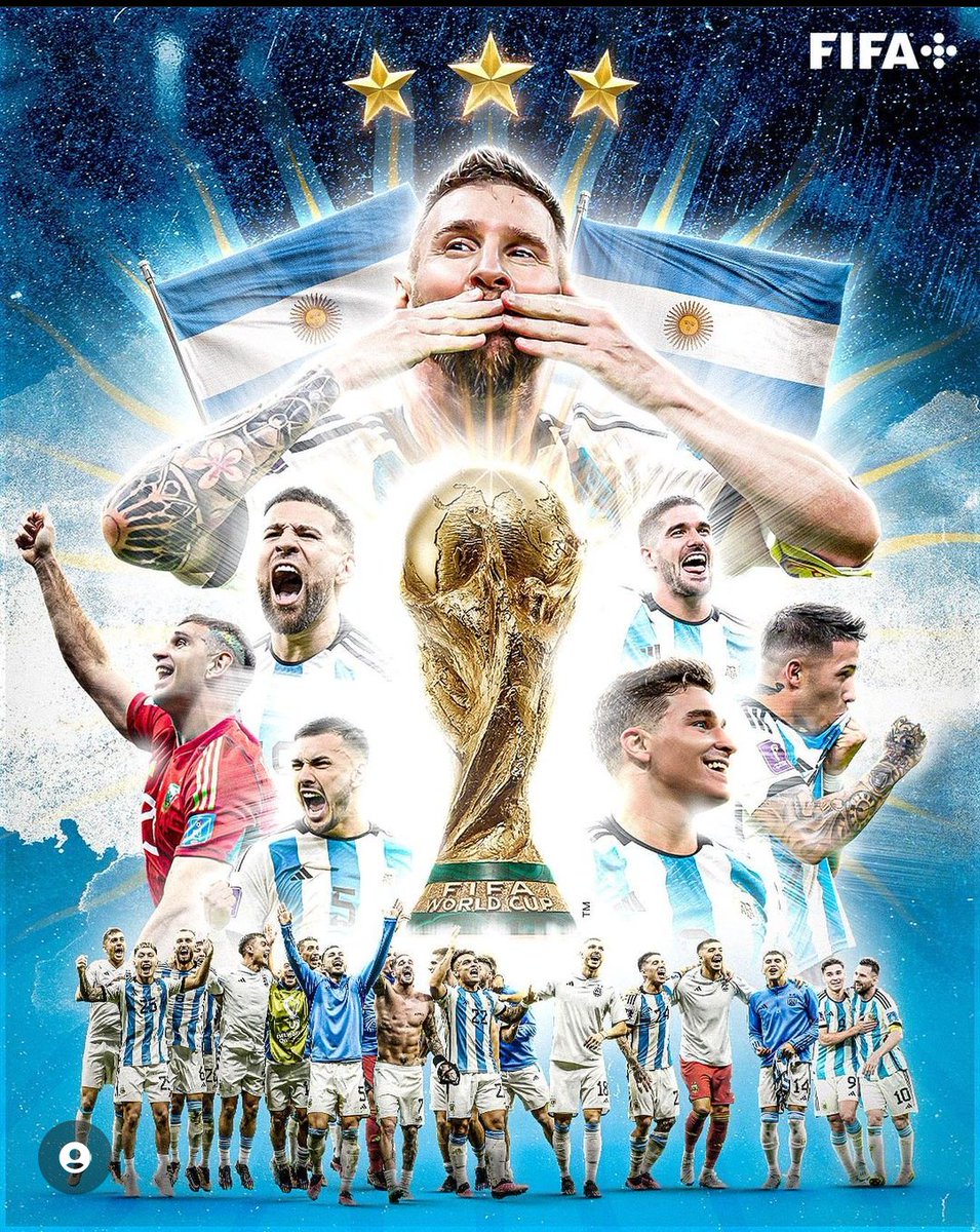 dj___bhaskar8's tweet photo. Finally Messi Lift the World Cup 🔥🥳🥳
#VamosArgentina 
#GOAT𓃵 
#Argentina https://t.co/JzPJBvBvSb