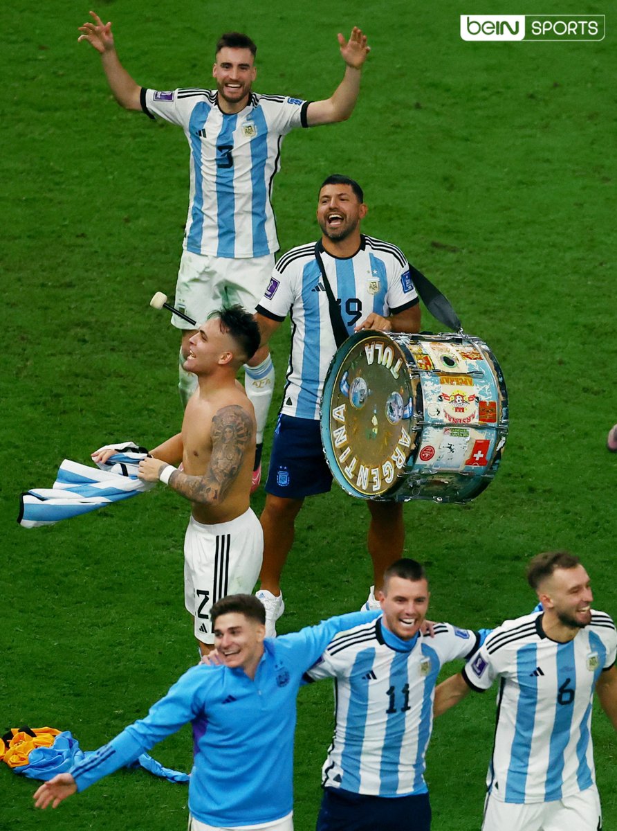 🥁 Davulda, Sergio Agüero! 🇦🇷 #beINFWC22