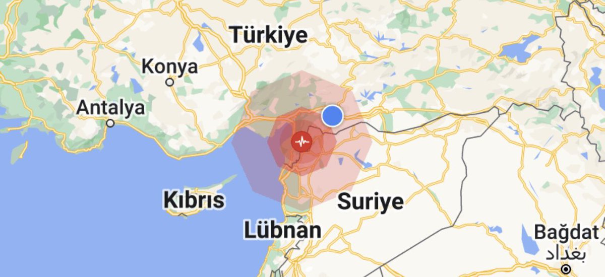 Geçmiş olsun #Hatay

Hatay'ımızda 5,0 şiddetinde deprem oldu. Çok Geçmiş olsun 

Rabbim büyük beterlerinden korusun..