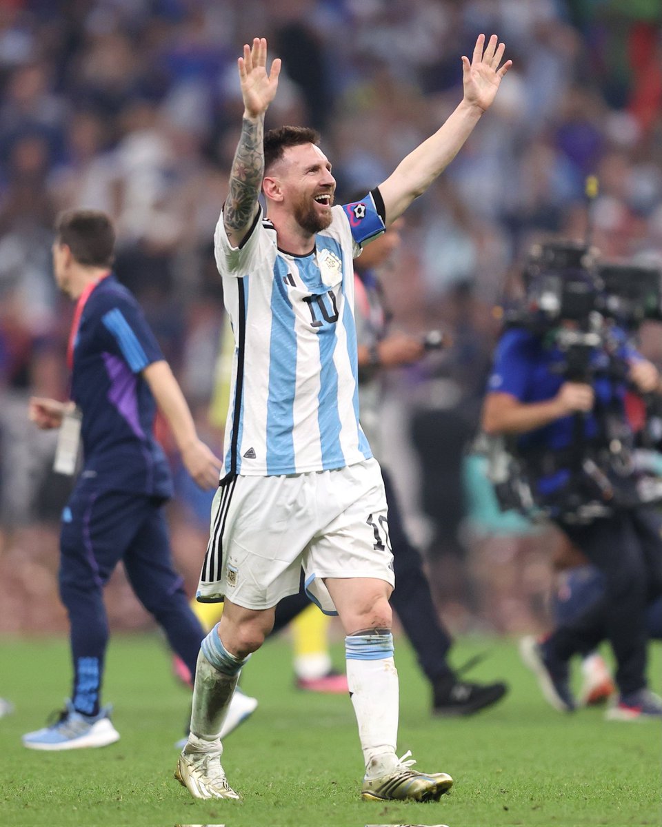 PremPra16111410's tweet photo. Well done Argentina hard luck France what a match #FIFAWorldCupFinal #ArgentinaVsFrance #Messi𓃵 https://t.co/xoD8jesEYy