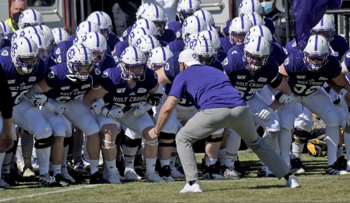 After my Official Visit, I am blessed to have received my first Division I offer from @HCrossFB @coachdc34 @coachnickdella_ @DABigGreenFB @bbarbato53