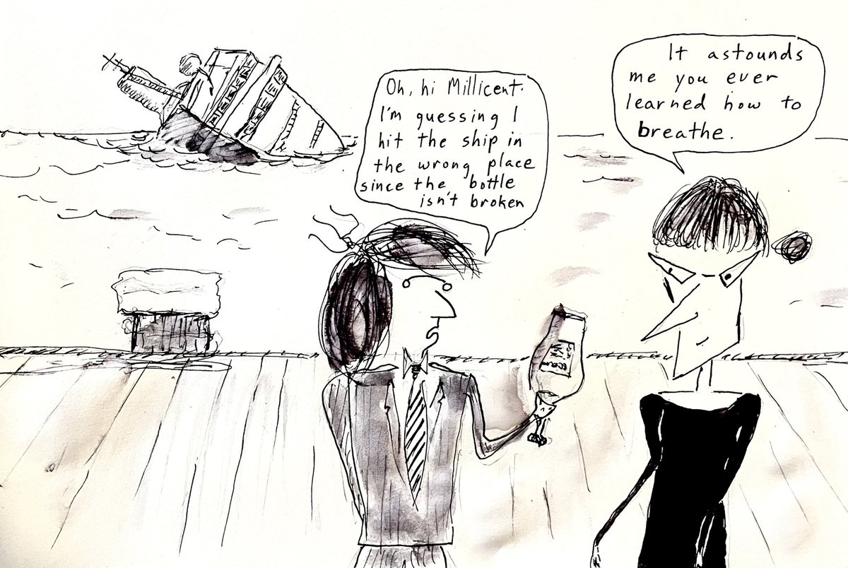 _PIM_SLIM_'s tweet photo. While Ukifune was helping the Prime Minister make sense of the new budget, Brad went off to christen a ship. https://t.co/oqRxHD0nHq