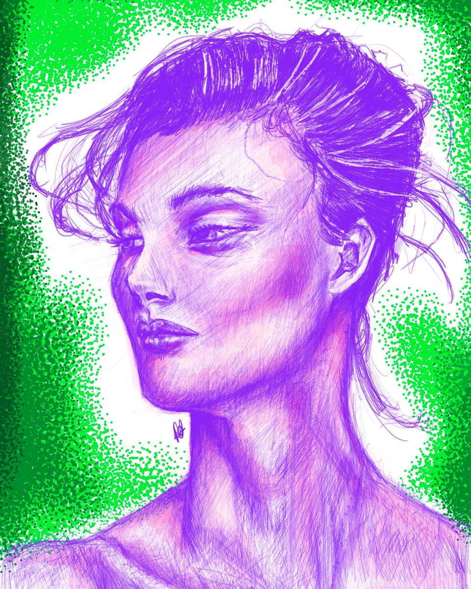 arbuschild's tweet photo. New experiment/piece, who dis? #art #Illustrations https://t.co/sLDEClnkZL