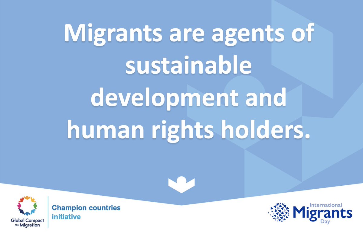 LuxembourgUN's tweet photo. This #InternationalMigrantsDay, #Luxembourg🇱🇺, as #GCMChampions member, reiterates its commitment to facilitate safe, orderly and regular #migration & #StandUp4Migrants🤝
We cannot achieve #SDGs without implementing the Global Compact for Migration & #ProgressDeclaration
#IMD22 https://t.co/j2kcjmk1Ax
