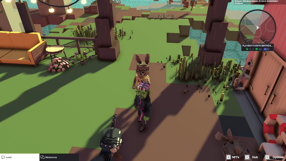 zhouyangzi1's tweet photo. @TheSandboxGame @Playboy Celebrating @PLAYBOY’S 69TH BIRTHDAY PARTY! 👯‍♀️ https://t.co/QmHcOaxi8o