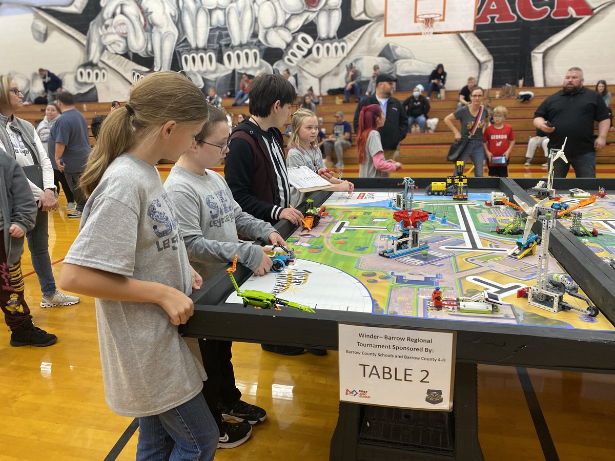 GreatDayatSJ's tweet photo. Yesterday, we had two SJES teams compete in our first Lego League Robotics Competition!  These teams worked incredibly hard to design, build, and program a robot, as well as develop an innovation project, all while demonstrating Core Values!  #greatdayatsj #successatjcss https://t.co/xhhupdrVS9