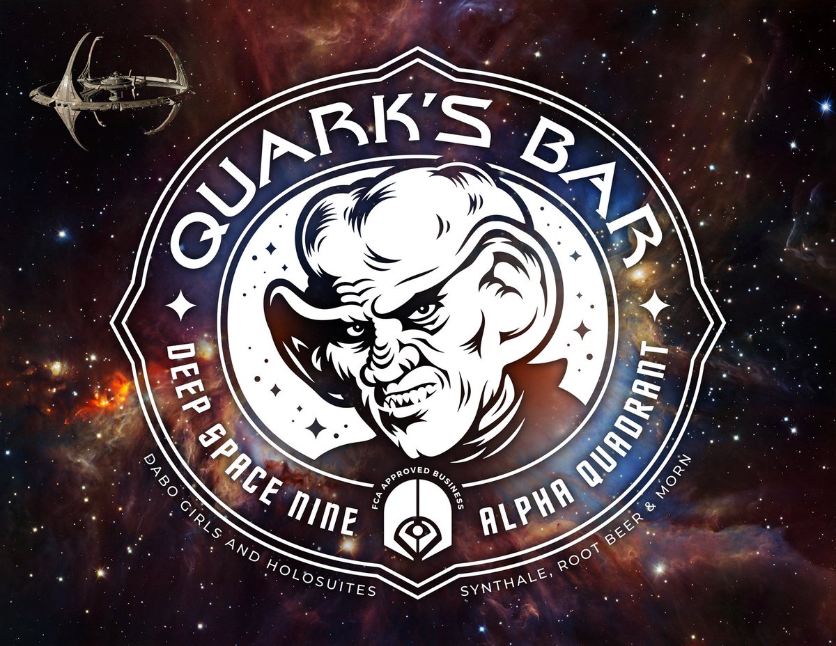 NCC1701X23's tweet photo. #QuarksBar #DS9 #StarTrek https://t.co/JP5agsNm8a