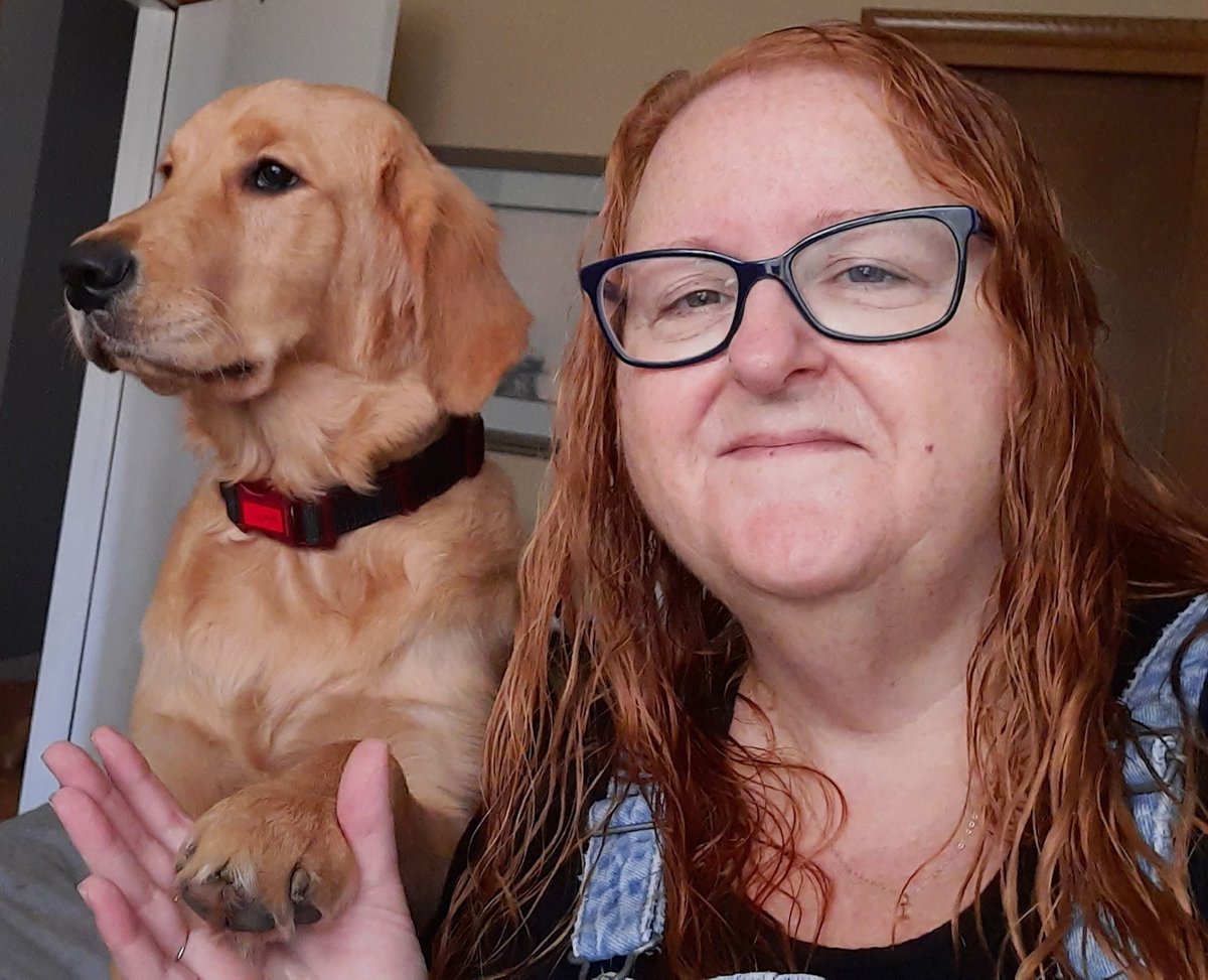 Gingergrlpamela's tweet photo. @JoJoFromJerz Good morning, Ruby...this is my Ruby. ❤️🐾 https://t.co/X2DqlsquMA