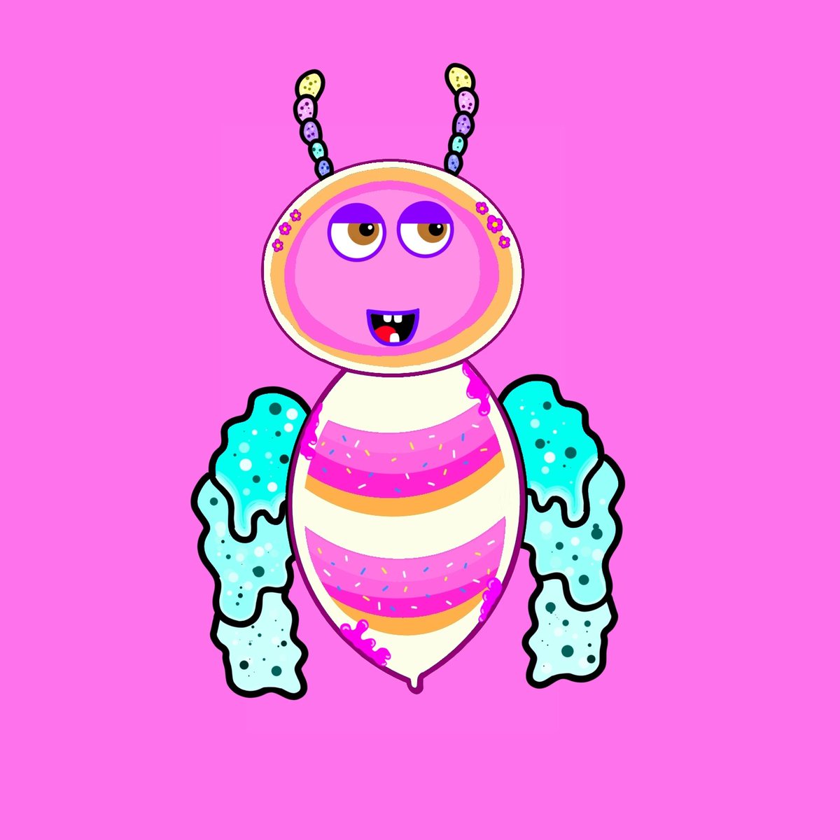 PlanetBeeNFT's tweet photo. Give me a dessert vibe Bee 🍦 🍨 🐝

Will accepting whitelist when we reach 5k followers 

So help us guys to spread the project by Retweeting our post 😉😊

Will Mint in 2023

#NFT #NFTarts #NFTCommunity #bee #planetbee #planet #NFTCollection #eth #Ethereum #purple #eyes #pink https://t.co/Cjxs0ojJS2
