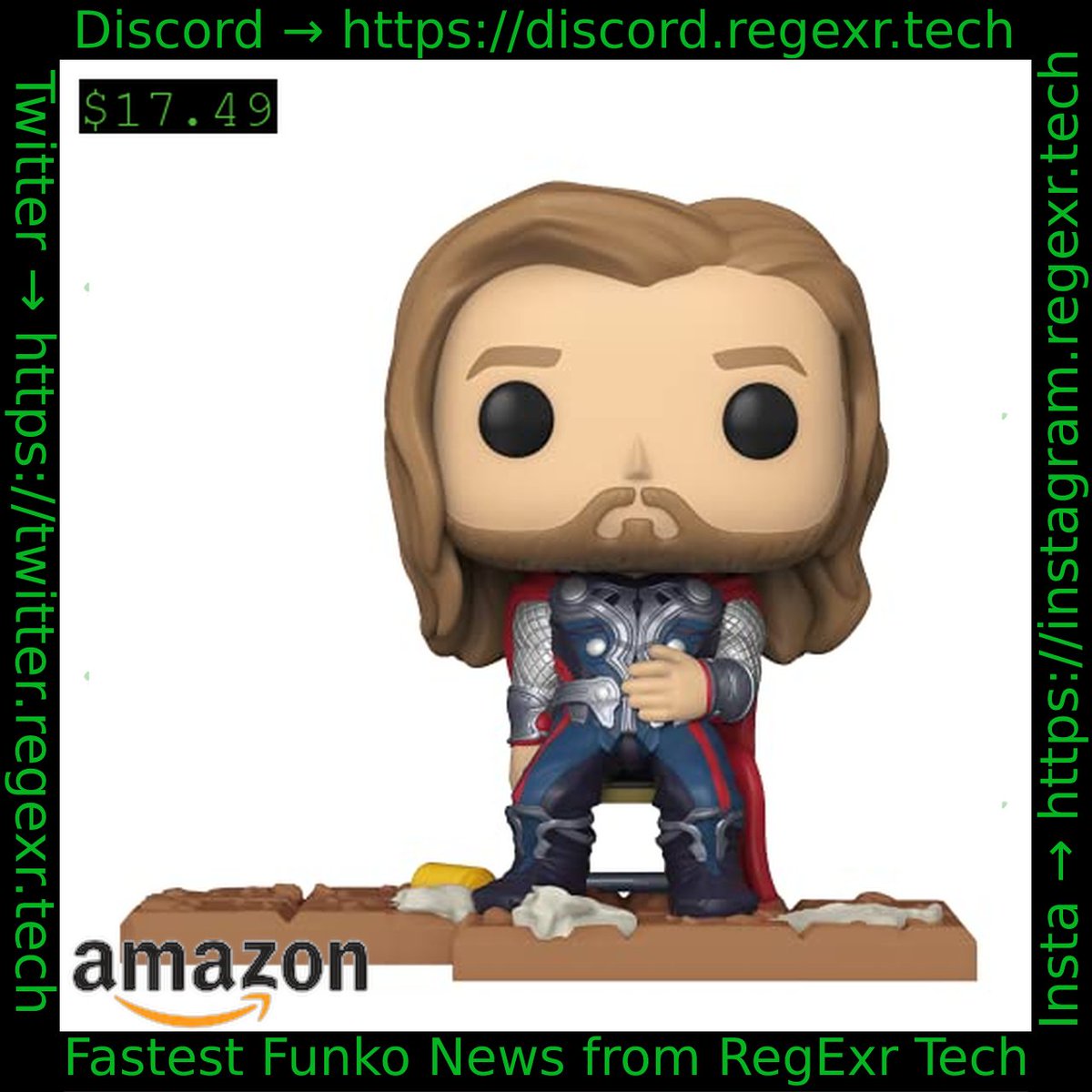 #funko  Deluxe : Avengers Victory Shawarma Series - Thor Multicolor Amazon 6 Of 6
Link->https://t.co/aLyq7AKOU3
14:16:46 2022-12-18 UTC
*Free Shipping for Prime Members* https://t.co/mz2IwQTIFD