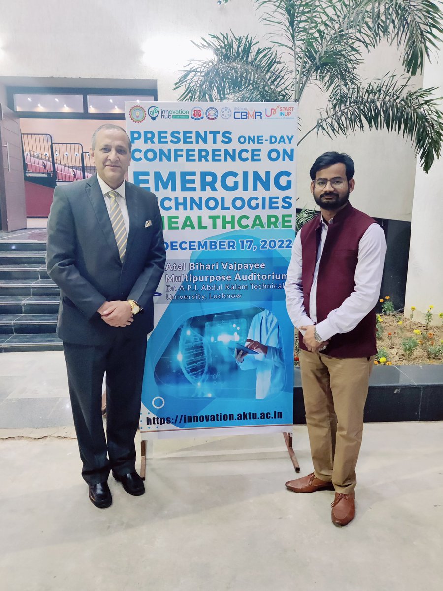 doc_faiz's tweet photo. Very insightful symposium on Emerging technologies in healthcare & role of medtech innovationz in improving public health systems in the country. Grt event under @Alok_Dhawan Sir's guidance by @cbmrofficial @InnovationHubUP .
#medtechinnovations #medtwitter https://t.co/i77tAmU2NP