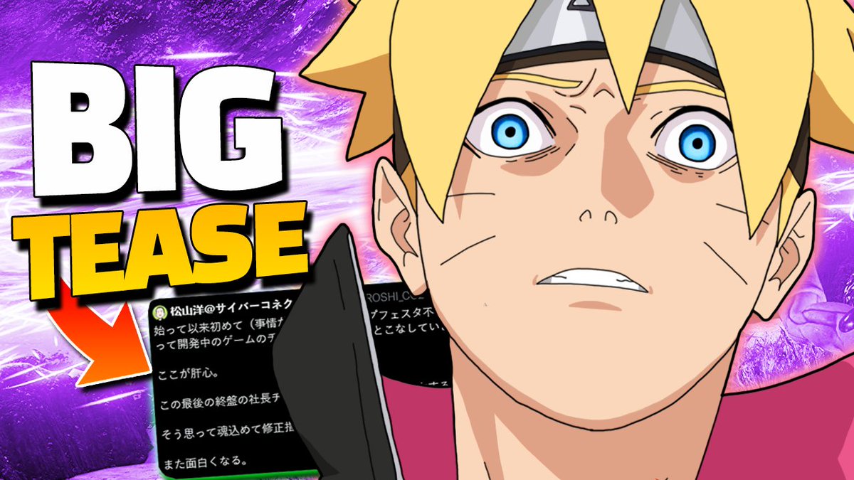 TraitorPC's tweet photo. Hiroshi Matsuyama's Tweet makes me to think that Storm 5 Is Closer Than We Thought...
https://t.co/LK79rcTAdd #Storm5 #StormConnections #NARUTO https://t.co/KJ1FUMCMIg