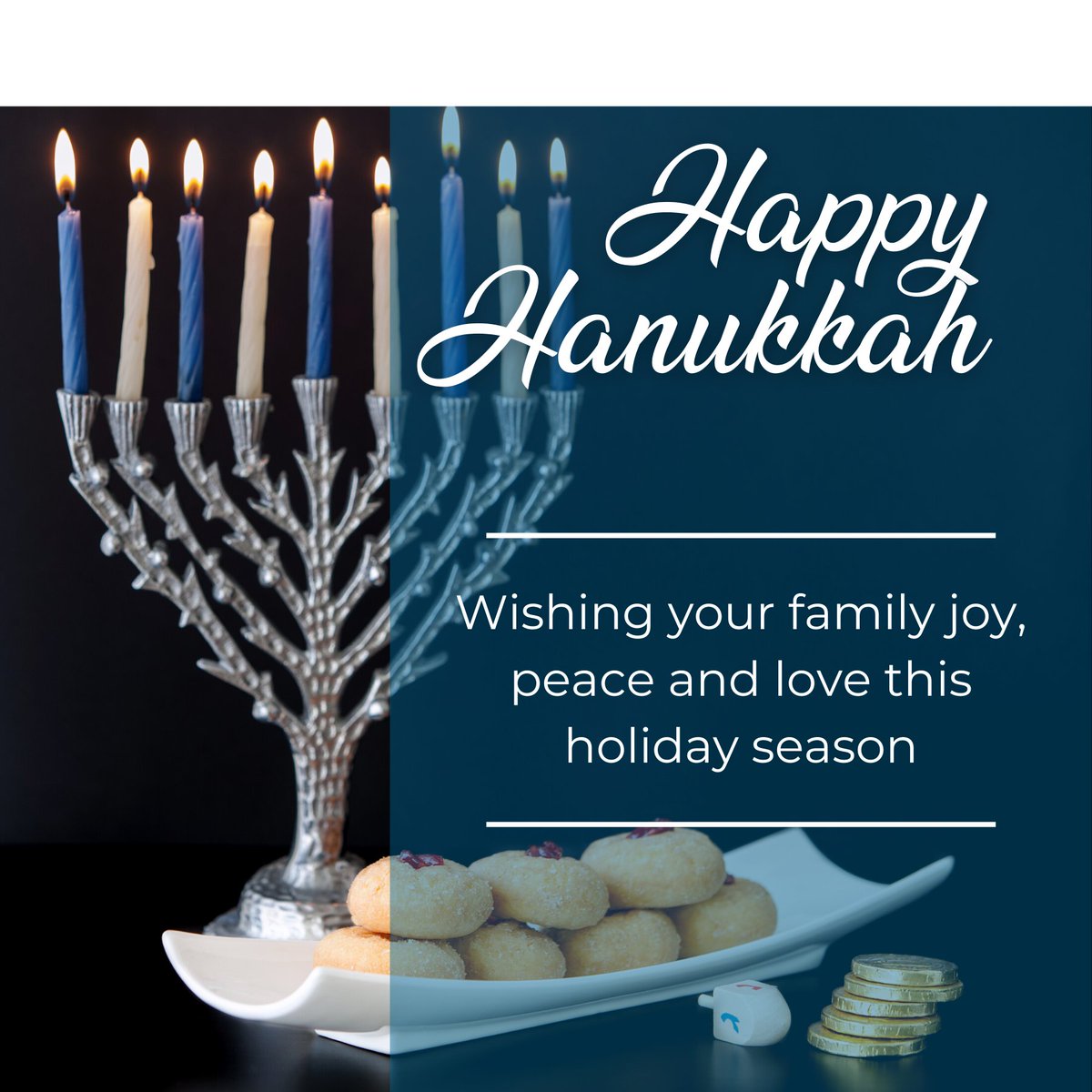 GrowwithBBS's tweet photo. Wishing you a festival filled with joy and happy moments. Happy Hanukkah! 

#hanukkah #happyhanukkah #holidayseason https://t.co/juIZH9GLQA