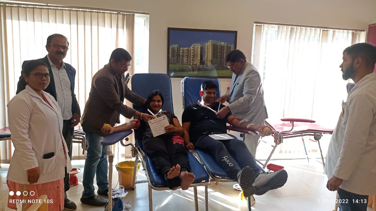 Another successful #BloodDonationCamp ! We are thankful to the residents of New Town Heights, Sector 90, Gurugram for making this a success. #DonateBloodSaveLife #rotary