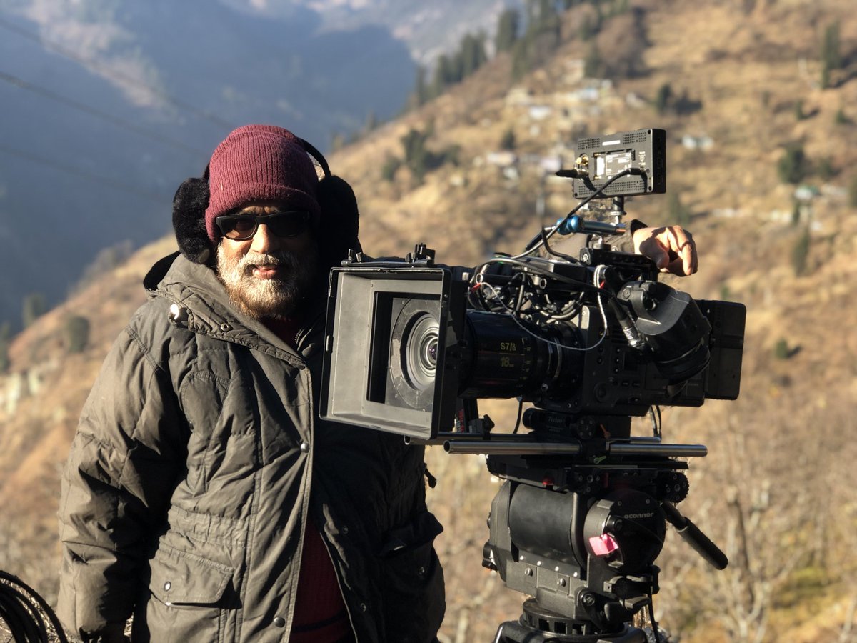 sangeethsivan's tweet photo. With the Sony Venice 2 #Manali #blindgame #thundersky @dop.deepsawant @shounaknayak @beerisnotbooze https://t.co/xL3NPLid99