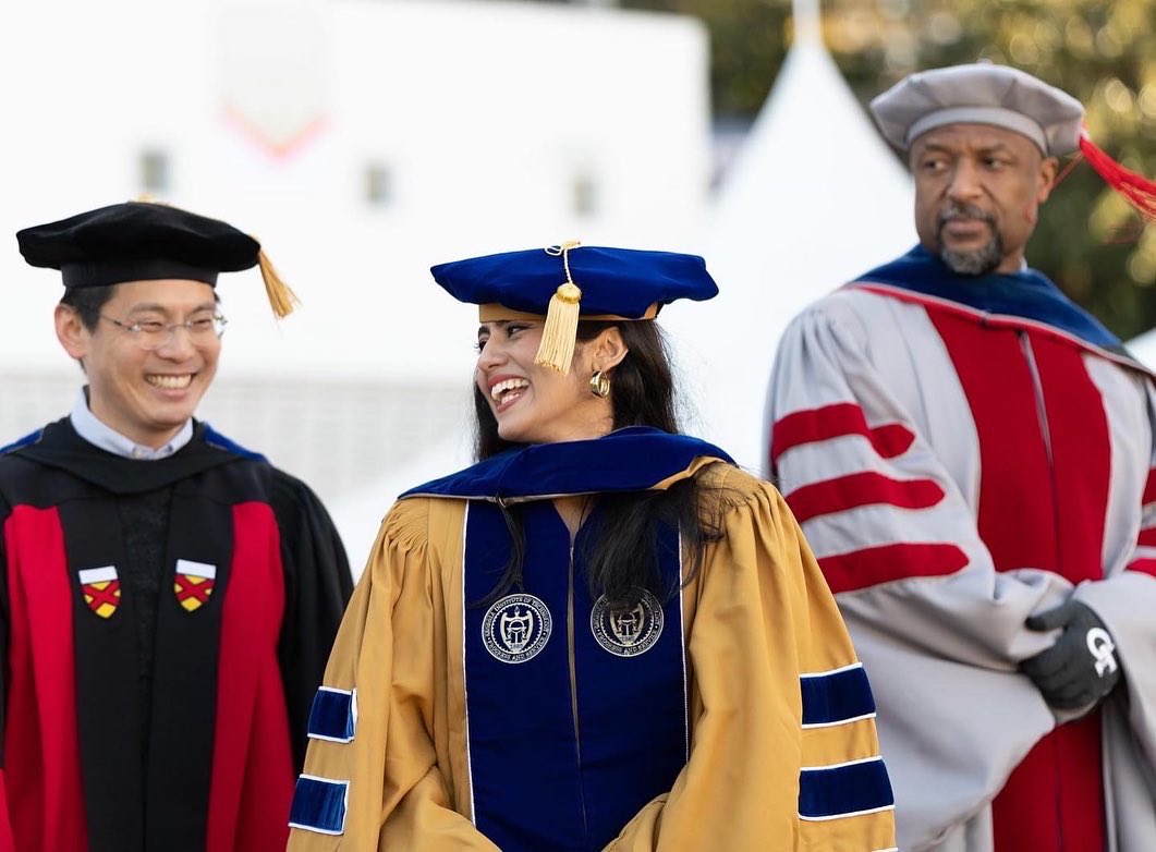 dakshitha12's tweet photo. Thank you @GeorgiaTech for the countless memories!
Georgia Tech has truly empowered me to be brave and chase opportunities without feeling tied down by social norms. It was an honor to be the student reflection speaker and share my Georgia Tech experience during the Commencement. https://t.co/rjWtJVEJjM