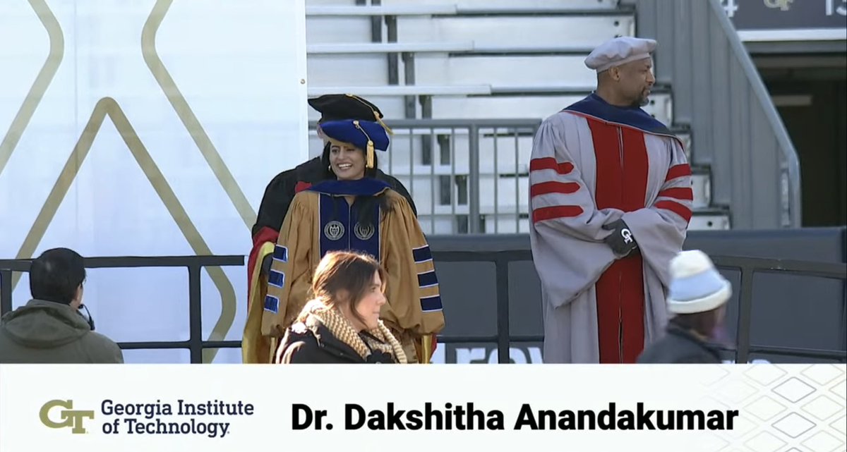 dakshitha12's tweet photo. Thank you @GeorgiaTech for the countless memories!
Georgia Tech has truly empowered me to be brave and chase opportunities without feeling tied down by social norms. It was an honor to be the student reflection speaker and share my Georgia Tech experience during the Commencement. https://t.co/rjWtJVEJjM