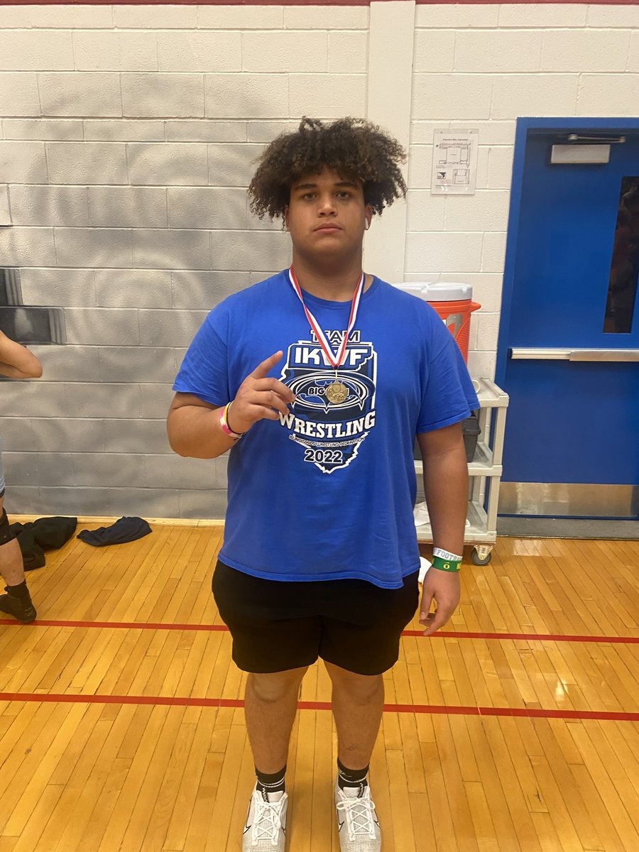 As a freshman I took 1st at my second varsity tournament! I had a first round bye and 3 pins. Exited for the rest of the season and thanks to all my coaches.   <a href="/athletics_sfhs/">St. Francis High School Athletics</a> <a href="/athletics_sfhs/">St. Francis High School Athletics</a> <a href="/pennstateWREST/">Penn State WRESTLING</a>