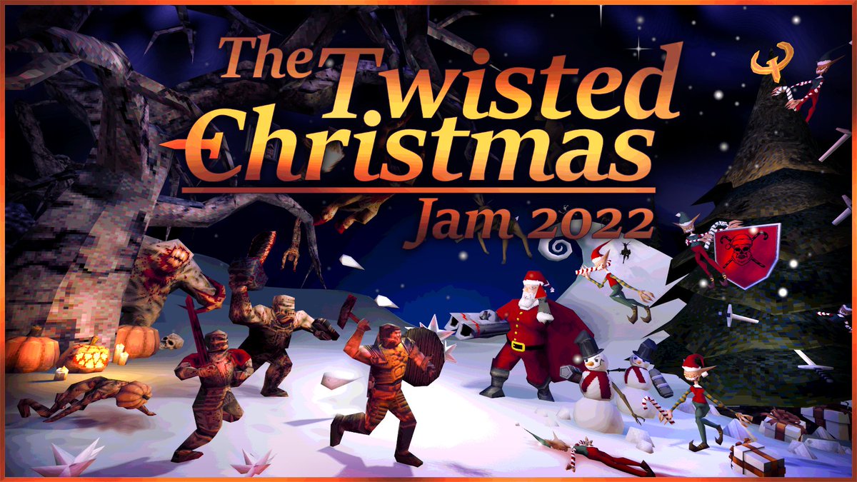 Slipseer's tweet image. 🎅 𝙏𝙝𝙚 𝙏𝙬𝙞𝙨𝙩𝙚𝙙 𝘾𝙝𝙧𝙞𝙨𝙩𝙢𝙖𝙨 𝙅𝙖𝙢 🎃
The annual Arcane Dimensions powered Christmas Jam takes a turn for the spooky for it's 6th go-around, featuring 13 varied, expansive maps showcasing what Arcane Dimensions has to offer!

Get it here: slipseer.com/index.php?reso…