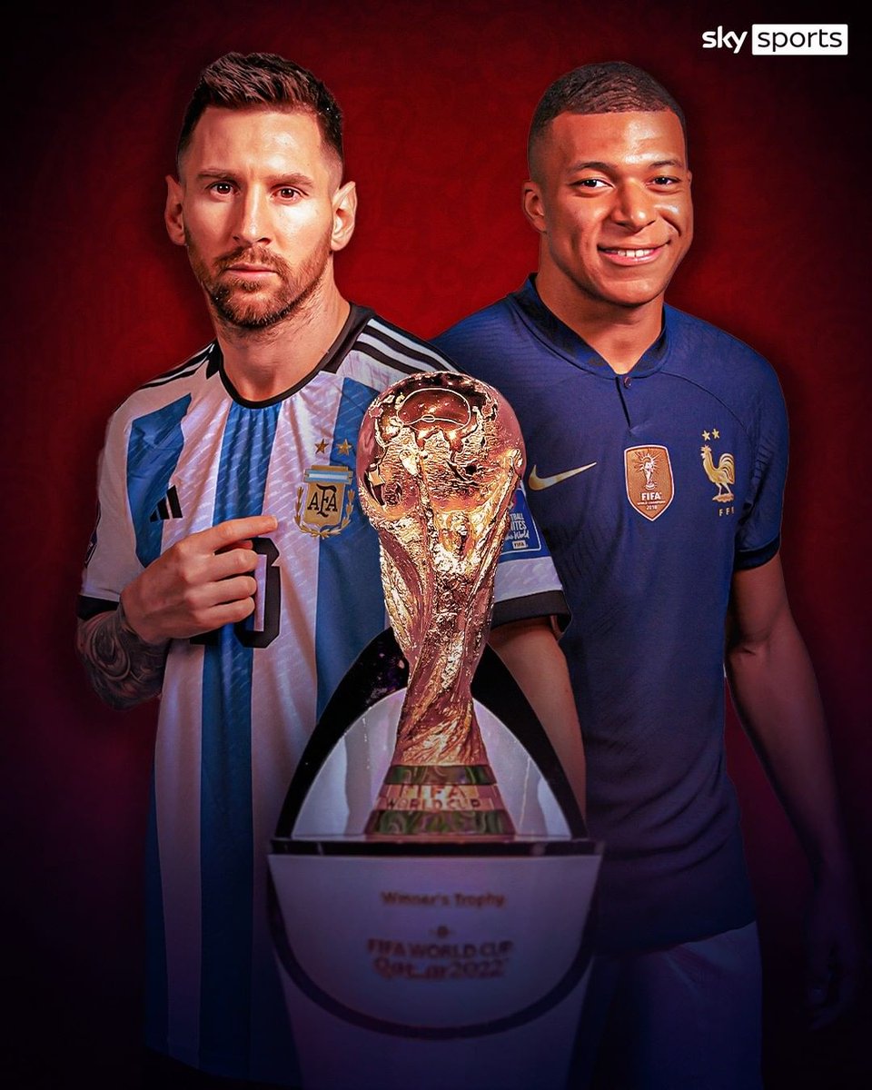 🇦🇷 Messi 🆚 Mbappe 🇫🇷 🇦🇷 Argentina 🆚 France 🇫🇷 🇦🇷 First WC 🆚 Back-to-back 🇫🇷 It's all on the line... 🏆