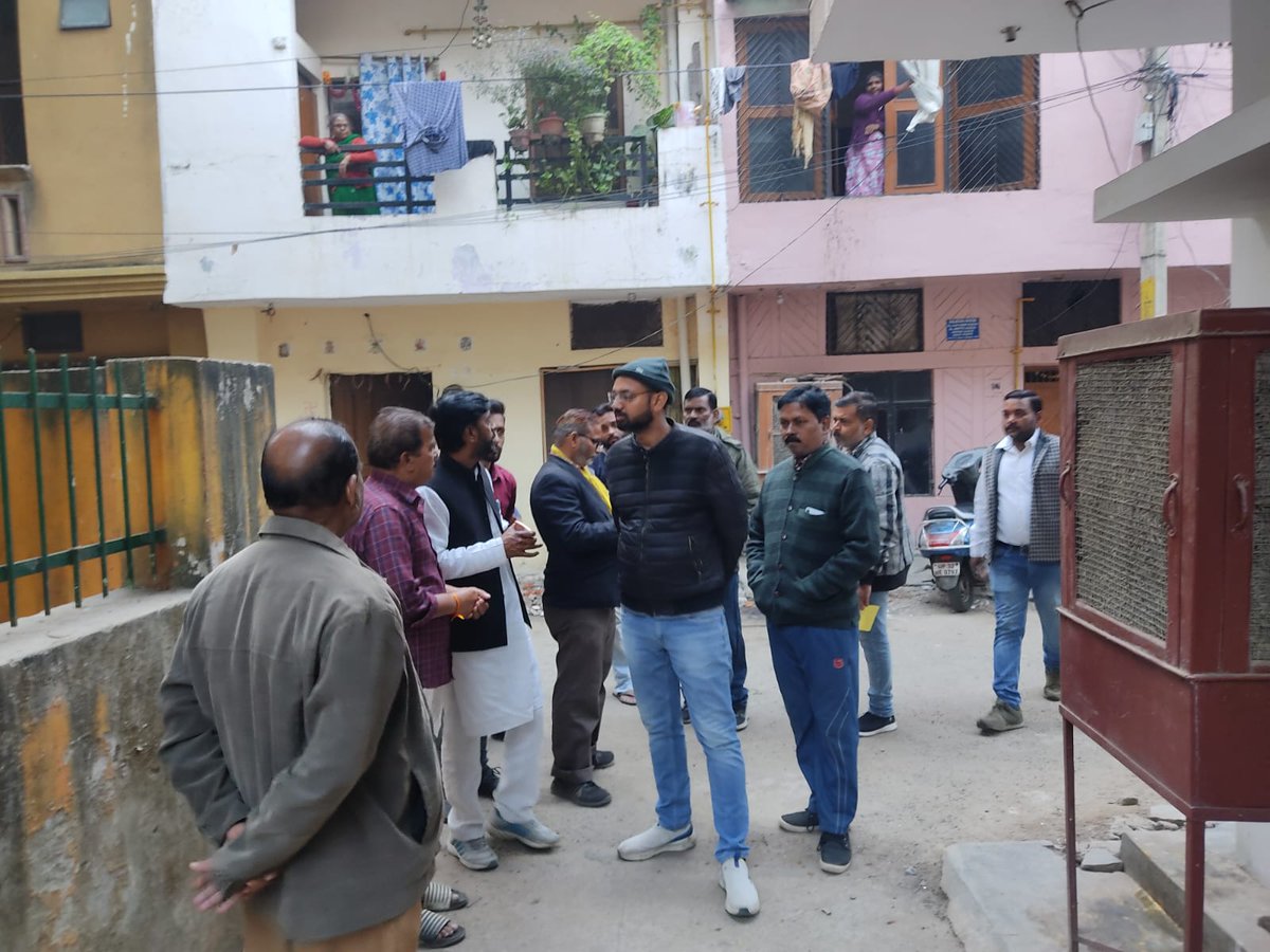 Vishal_ward's tweet photo. आज बाबू जगजीवन राम वार्ड सेक्टर 19 में जन संपर्क करते हुए https://t.co/swNBWZtO1H