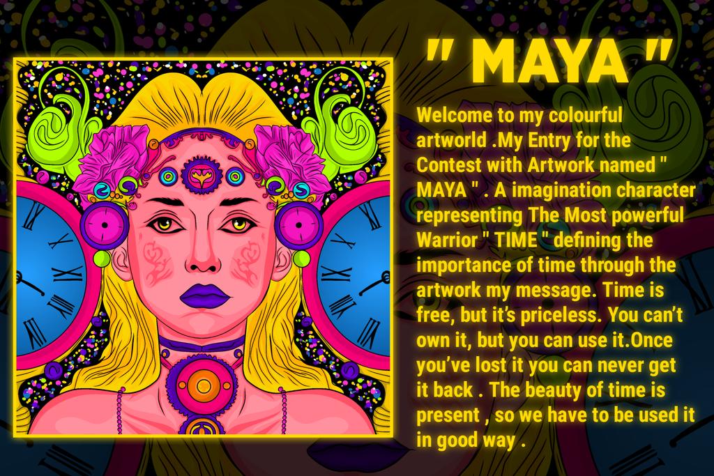 @Audace_33NFT <a href="/SuperRare/">SuperRare</a> <a href="/33NFT/">33</a> Hi Jury Team , I'm a 21y boy who is trying his Inches best to stay alive with Arts &amp; trying to making his parents proud .I love growing with my art space in this journey 🌈

This is My Entry Artwork " MAYA " 🌈
- Artwork fully done on Phone 📱

#Audace33NFT