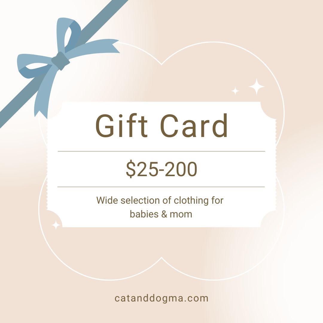 Give the gift of comfortable, durable, and certified organic baby clothes this holiday season! 🎁

catanddogma.com