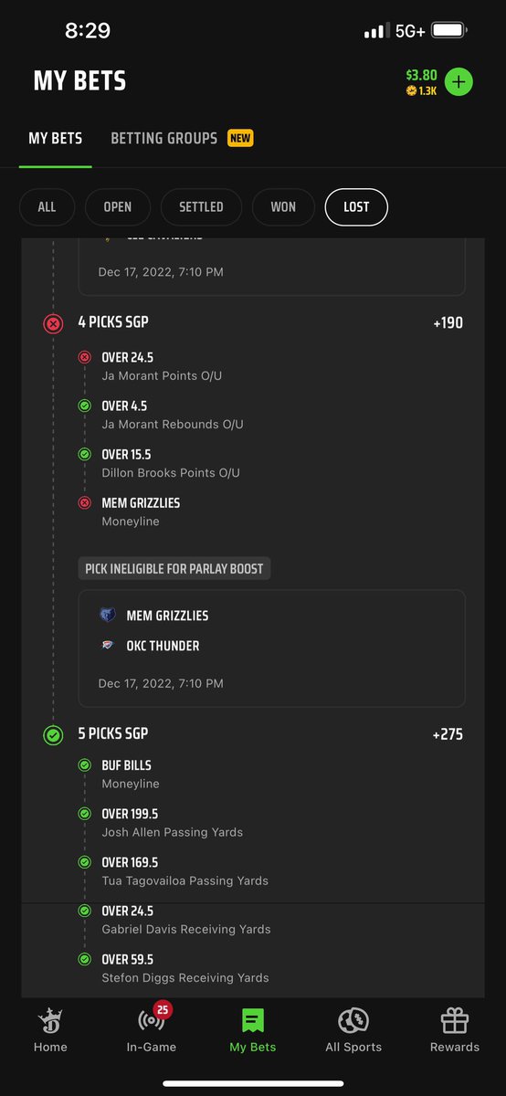 SheWatchesSprtz's tweet photo. @joe_mussatto @JaMorant Messed up some parlays too stupid ass ref wanted to play grinch for Xmas ..it’s cool @JaMorant 12 good for it next game #thanksray https://t.co/EBCXoitPpB
