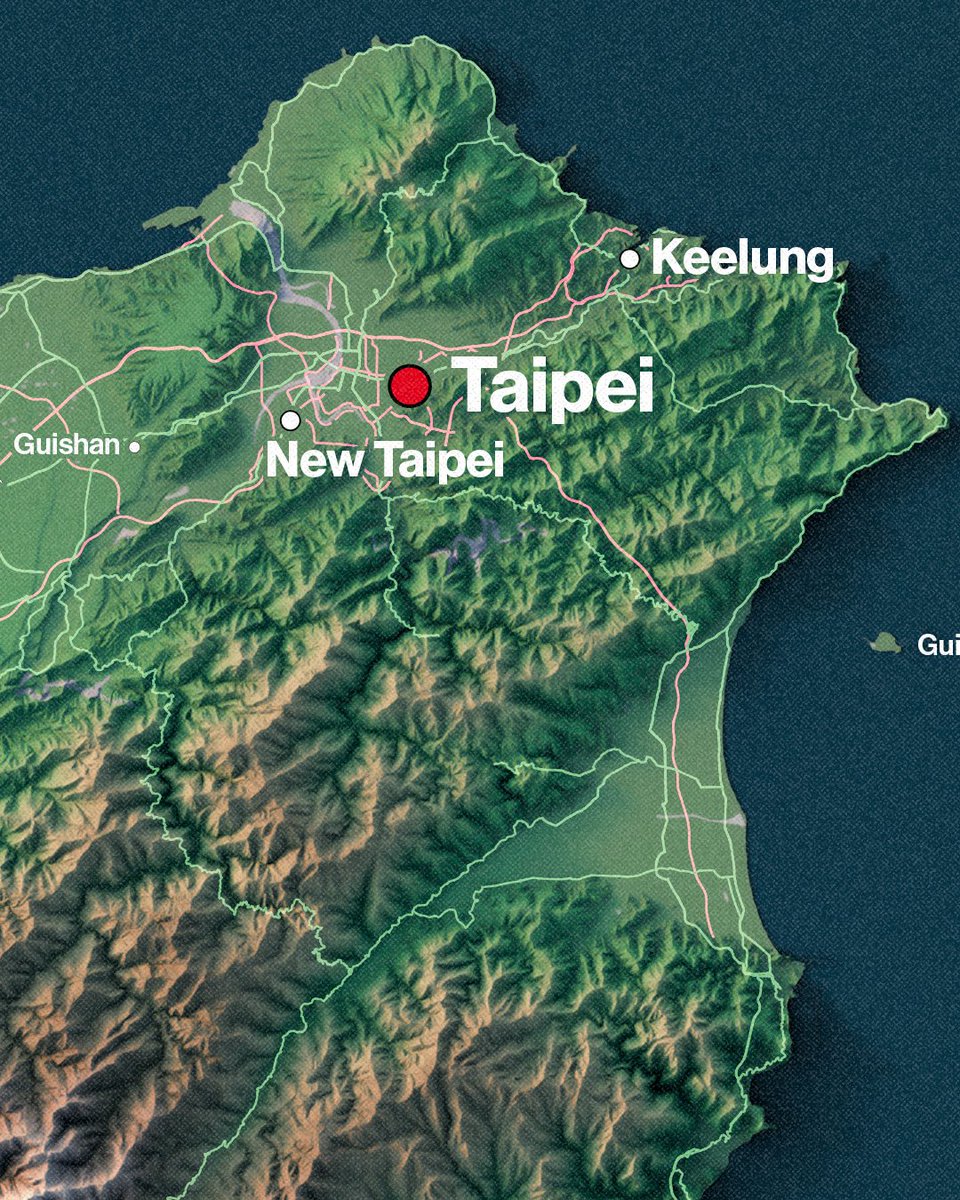 verygoodmaps's tweet photo. Exaggerated topographic map of Taiwan.  #mapping #cartography #mapdesign #Taiwan #taipei https://t.co/7uQUU41cHC