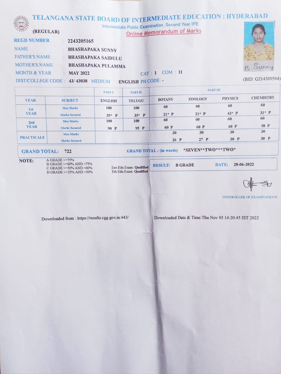 divyafoundatio4's tweet photo. https://t.co/ZeVdTp1OqJ
I'm studying in VIMS Clg. Every yr I have2 pay 65k (3yrs course) in clg. Present Dec 10th need 2pay 15k &amp; Dec 31st need 2pay 20k Feb need 2pay 30k. I'm requesting help me2 complete my studies 9392562574 @SabithaindraTRS @KTRTRS @trsharish @revanth_anumula https://t.co/kdB4XxkM7K