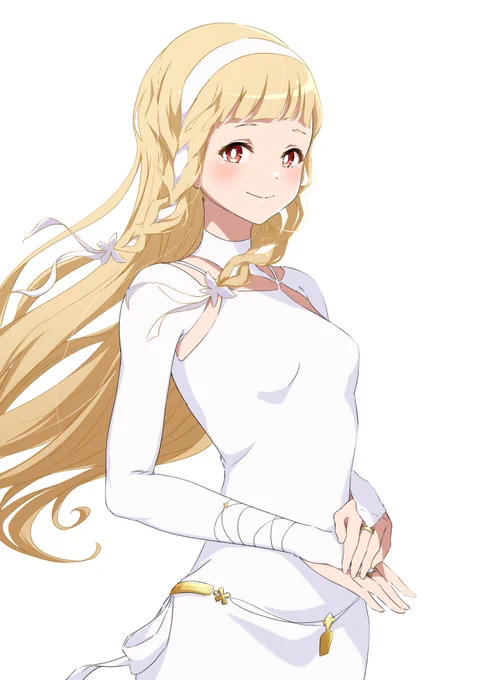 ちなみにマキアさんの加工差分ですが、乗算と加算発光レイヤー使うだけでかなり印象変わりますね...!全体的な色味はオーバーレイで橙色を入れてます 
