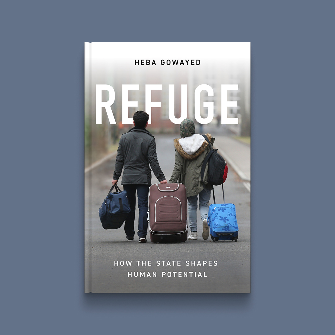 PrincetonUPress's tweet photo. Centering the human experience of displacement, Refuge shines needed light on how countries structure the potential of people, new arrivals or otherwise, within their borders. Out now in paperback, e-book, and hardcover. https://t.co/hay9qCEgKd #MigrantDay https://t.co/U8HIcoWfnn