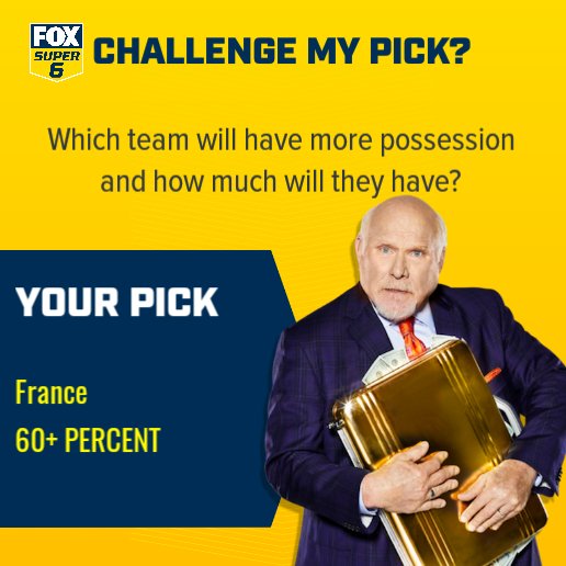 billboppre's tweet photo. BOOM! These are my picks I just made on @foxsuper6 ! Can you beat me for a chance to win free cash? https://t.co/NhVLZjgCBX https://t.co/EqAMOeWaLq