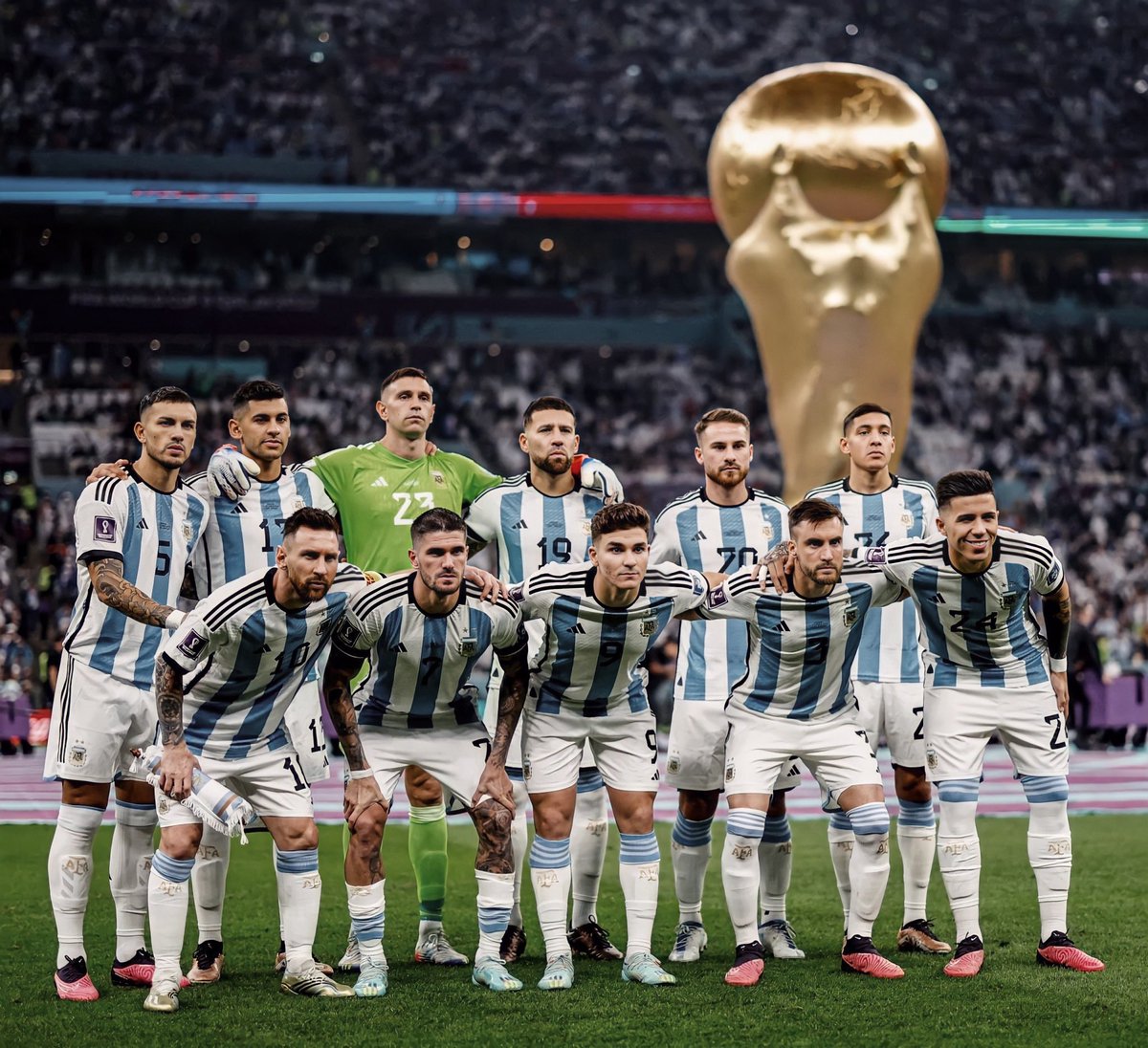 thant_junior's tweet photo. We Believe 🏆 Vamos Argentina 🇦🇷 https://t.co/kNoVq9ZOpy