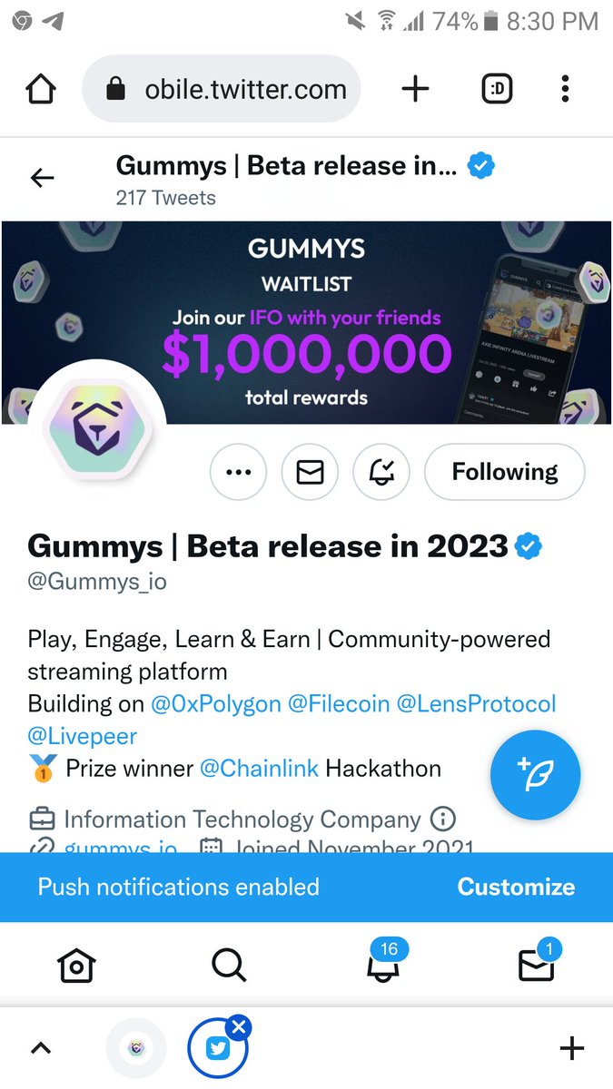 rasfat205's tweet photo. @Gummys_io Potential project https://t.co/dBd3pF3AU7