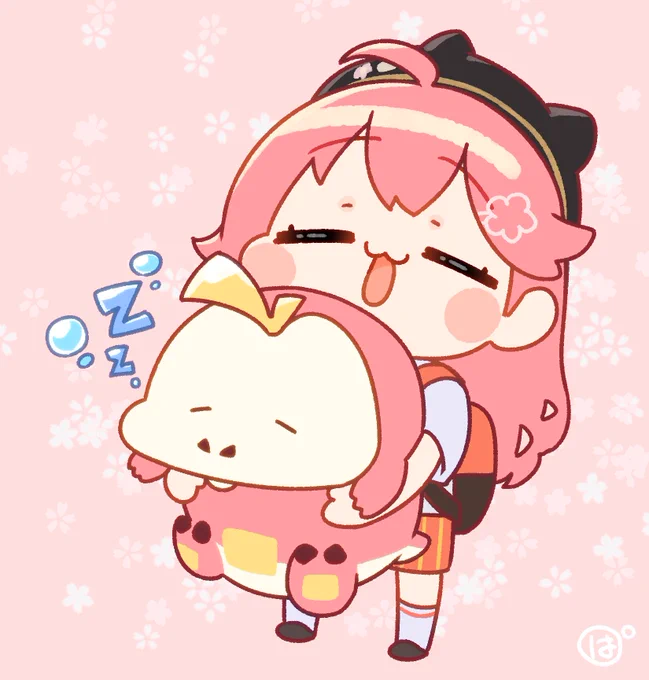 みこちピンクほげちおめでと～!#みこなま #miko_Art 