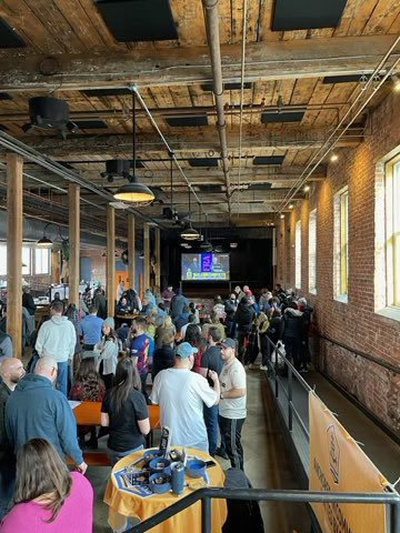 RhodeIslandFC's tweet photo. Here we go! Watch party and toy drive in full effect at @TheGuildRI! https://t.co/zt9njSQjR1