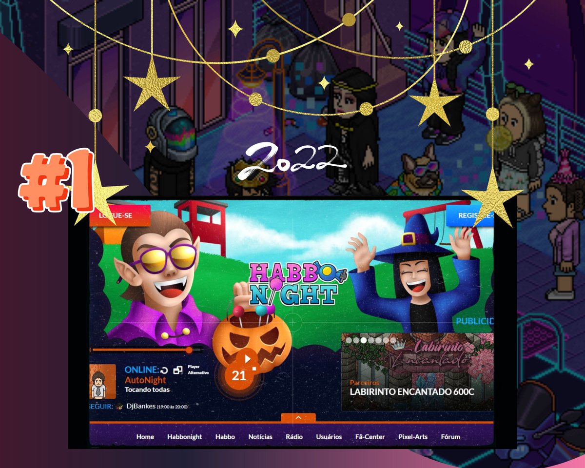 dioguino_hb's tweet photo. 🏆 MELHOR TEMA DE CAMPANHA - 2022 🏆

🥇 Parquinho Encantado - @Habbonight 

A HabboNight arrasou em sua campanha interna, denominada de "Parquinho Encantado", uma mistura de Dia das Crianças com o Halloween. A campanha atraiu muitos jogadores e diversas atividades! Adorei. ❤️ https://t.co/Py2JyzUmHp