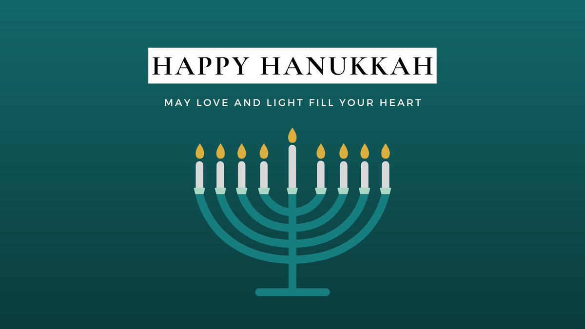 Happy first day of #Hanukkah from all of us at #UNT. We hope this season is filled with joy, peace and happiness.